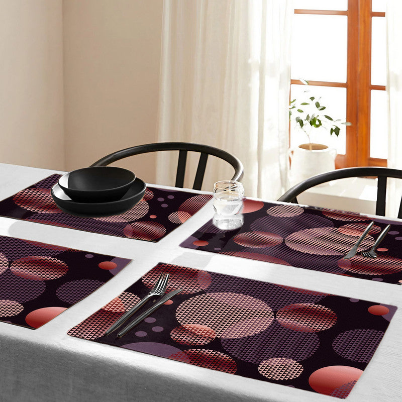 Peachy Circles Placemats