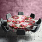 Peachy Hydrangeas Round Tablecloth by Mark van Vuuren