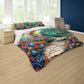 Peacock Garden Duvet Cover Set