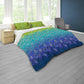Peacock Gradient Duvet Cover Set