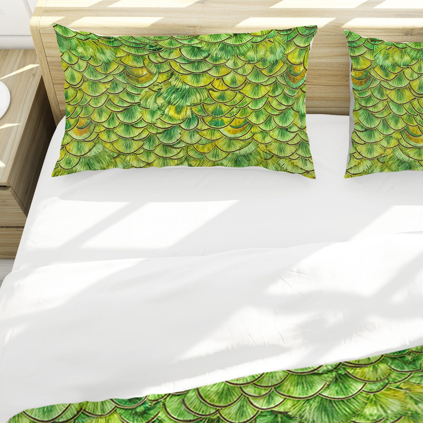 Peacock Gradient Duvet Cover Set