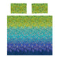 Peacock Gradient Duvet Cover Set