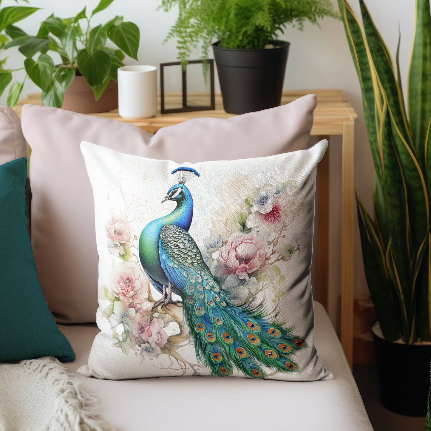 Peacock Luxury Scatter by Mark van Vuuren