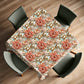 Pearls And Peonies Square Tablecloth