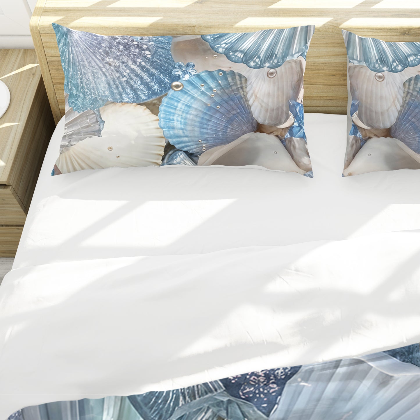 Pearls & Pebbles on the Sand Duvet Cover Set