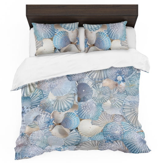 Pearls & Pebbles on the Sand Duvet Cover Set
