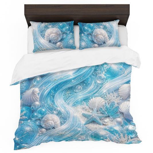 Pearls and Pebbles Duvet Cover Set
