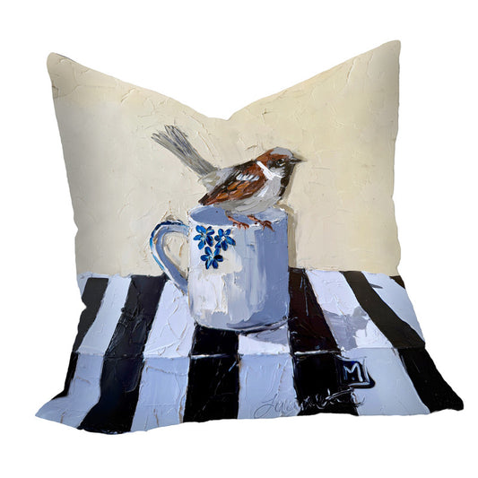 Peep in a Teacup Luxury Scatter by Juanette Menderoi