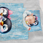 Penguin Family Cot Set