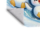 Penquins Playing Toddler Fleece Blanket