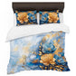 Peonies and Camellias Oasis Duvet Cover Set