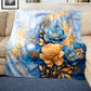 Peonies and Camellias Oasis Light Weight Fleece
