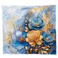 Peonies and Camellias Oasis Light Weight Fleece