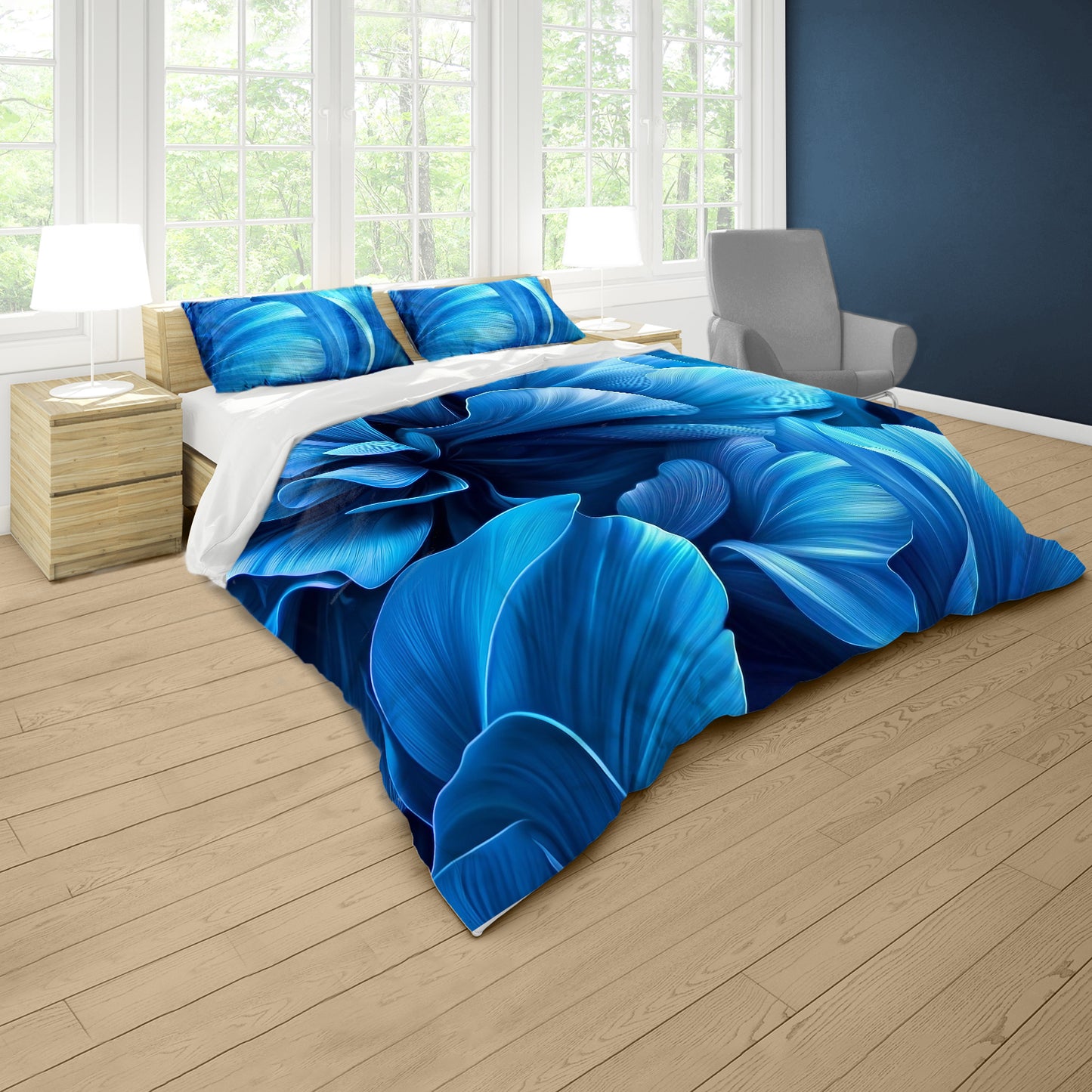 Peony Mist Duvet Cover Set