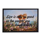 People You Love Door Mat