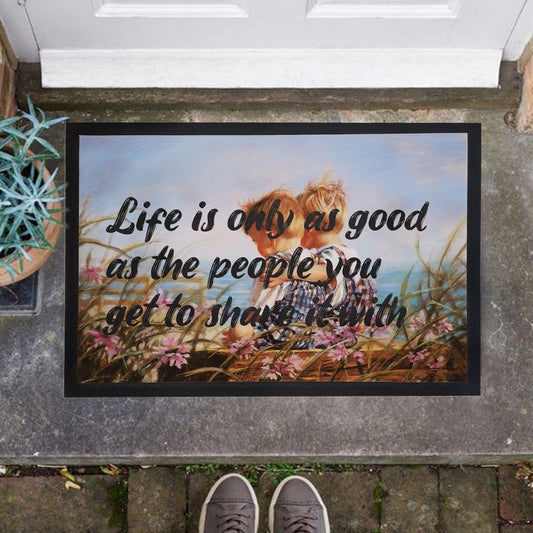 People You Love Door Mat