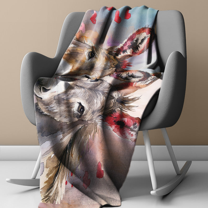 Perfect Couple Light Weight Fleece Blanket
