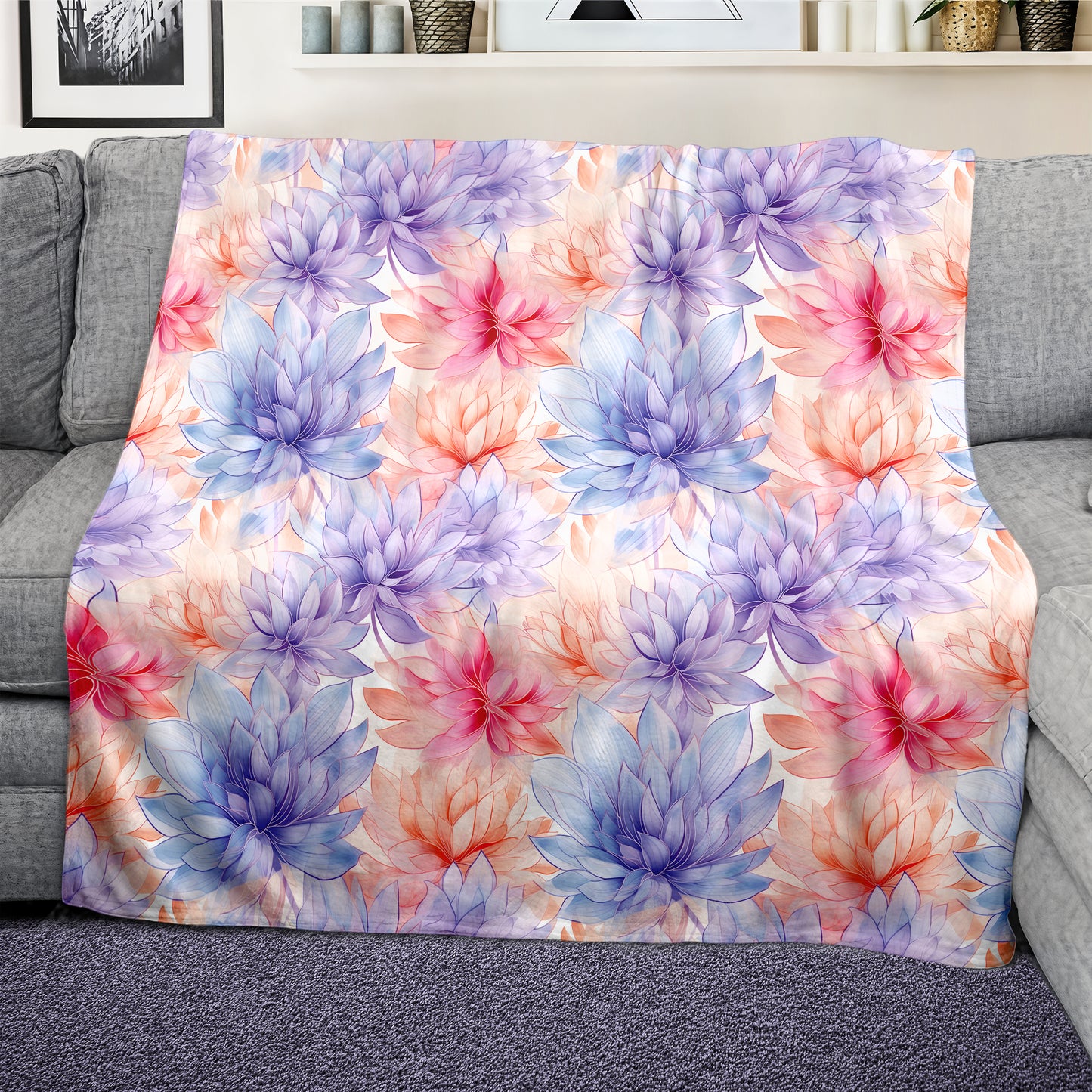 Perfect Harmony Light Weight Fleece Blanket