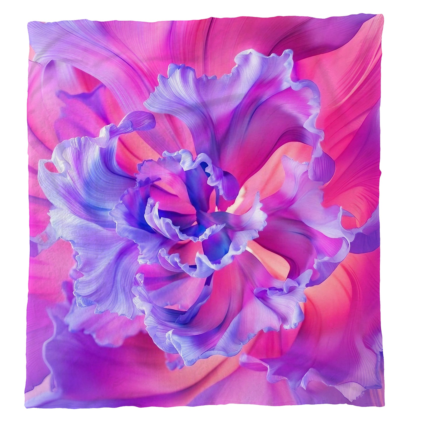 Petal Fusion Light Weight Fleece Blanket
