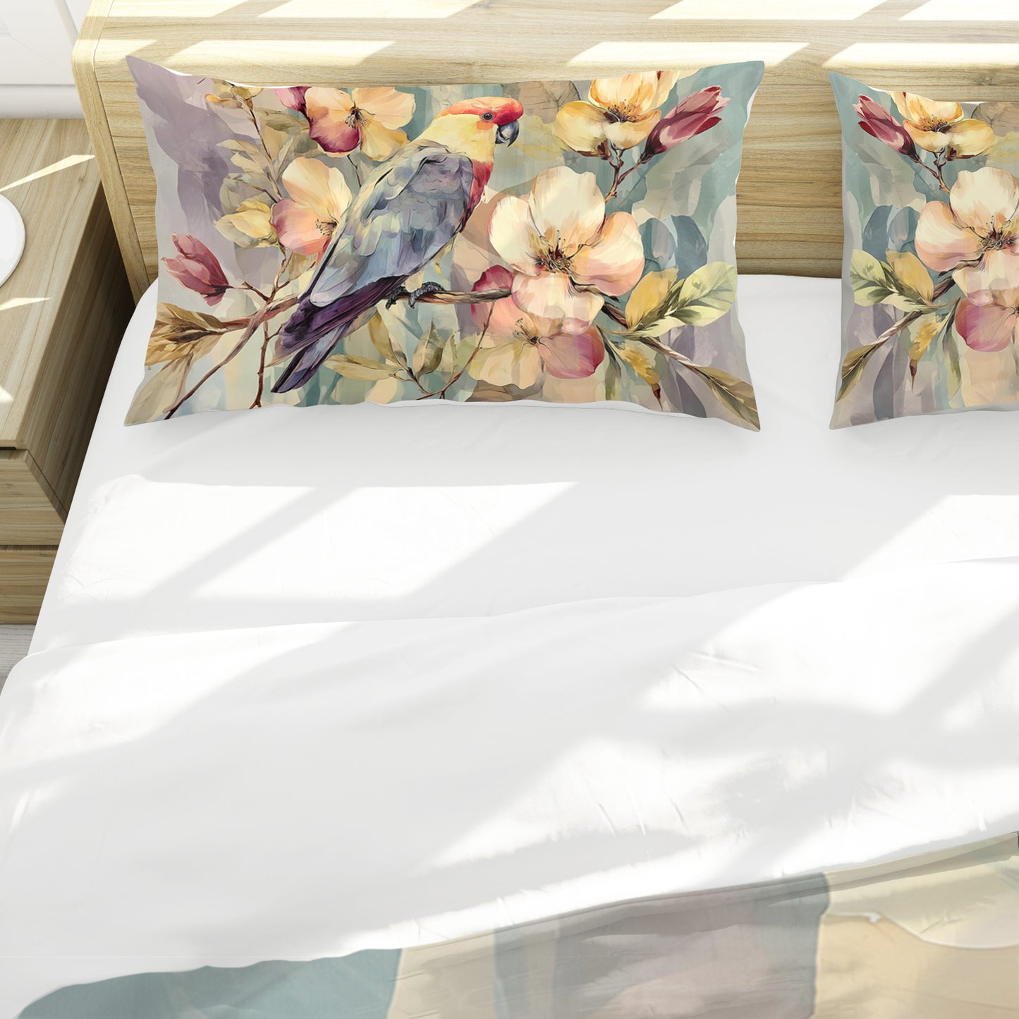 Petal Percher Duvet Cover Set by Wikus Schalkwyk