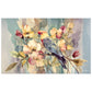 Petal Percher Rectangle Tablecloth by Wikus Schalkwyk