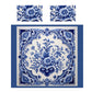 Petals Of Delft Duvet Cover Set