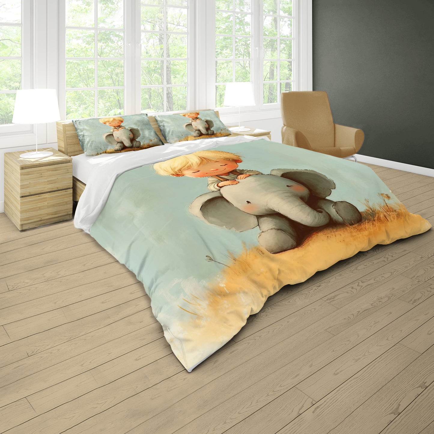 Peter and Elly Kids Duvet Cover Set