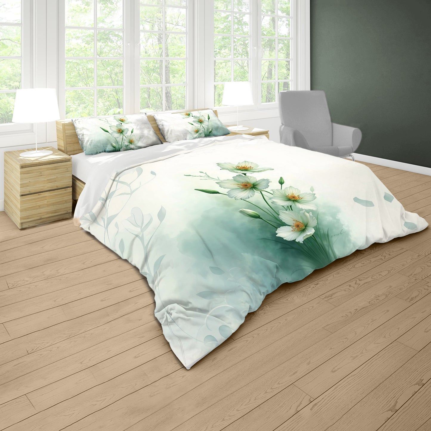 Petit Petals Duvet Cover Set