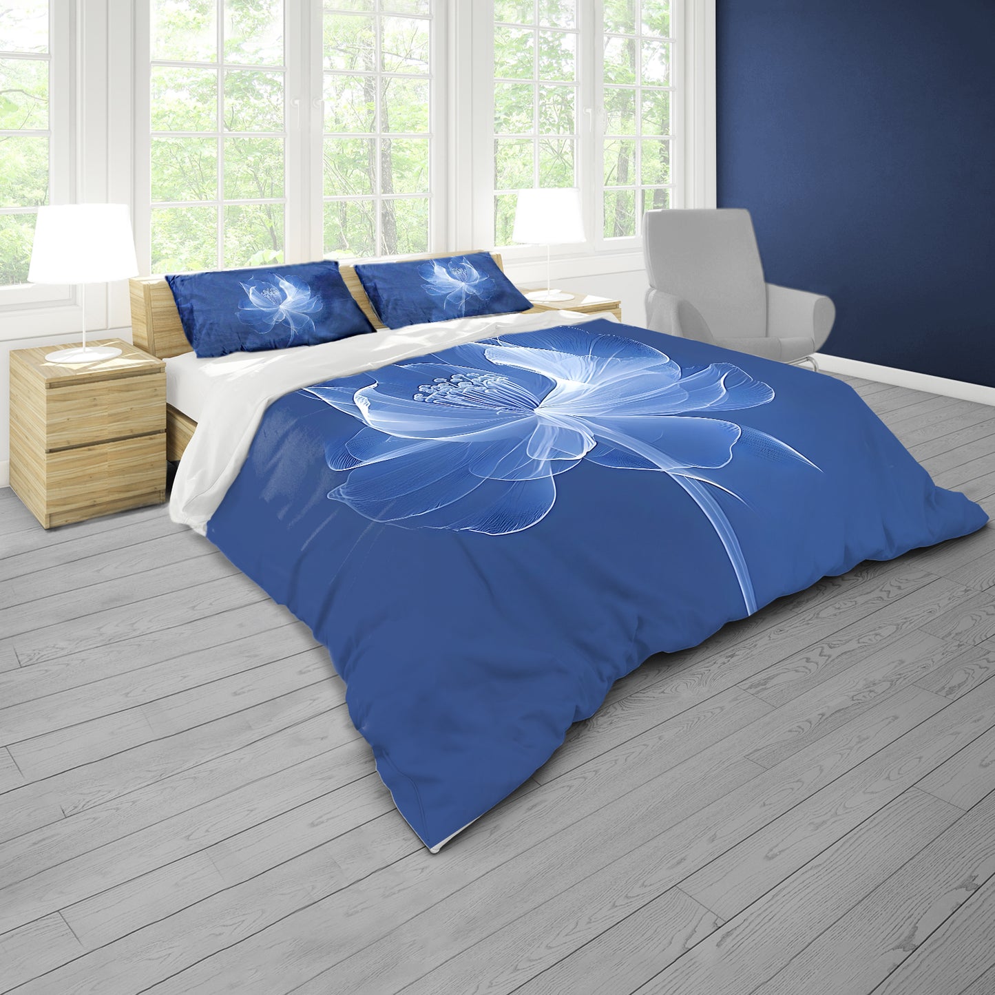 Phantom Flower Duvet Cover Set