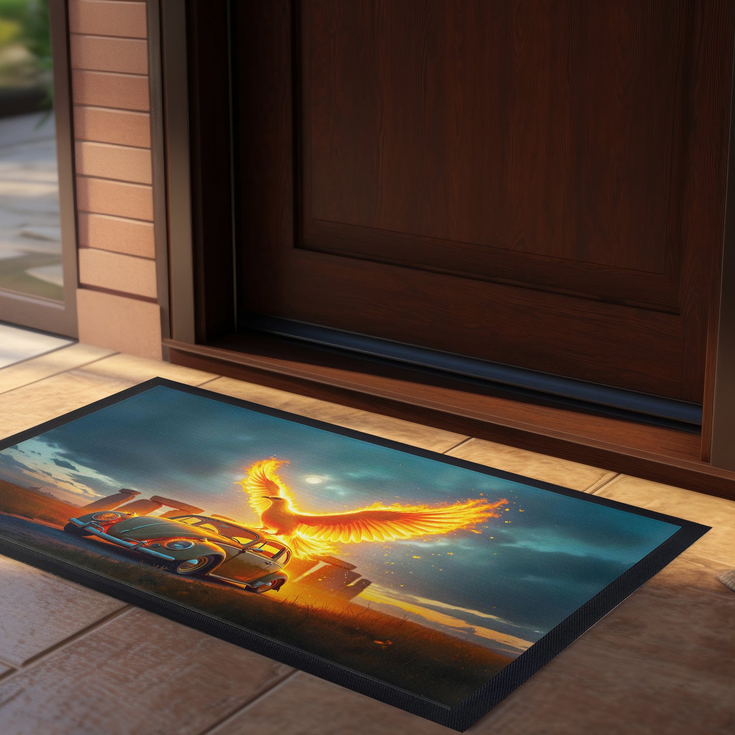 Pheonix Beetle Concept Art Doormat