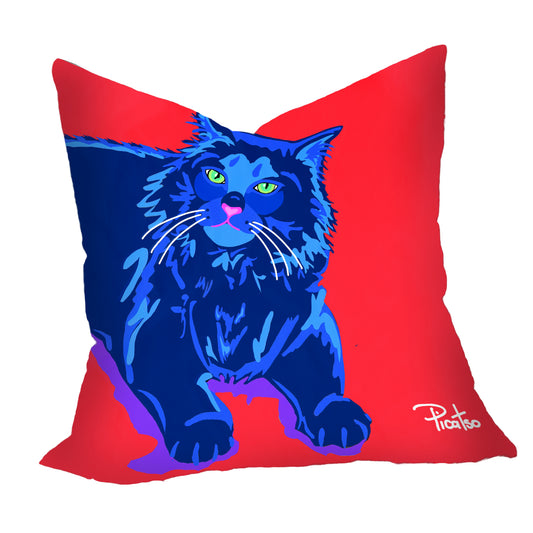 Blue Cat Luxury Scatter By Picatso
