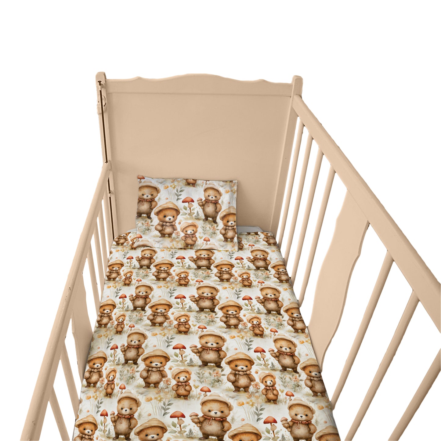 Picking Mushrooms Cot Set