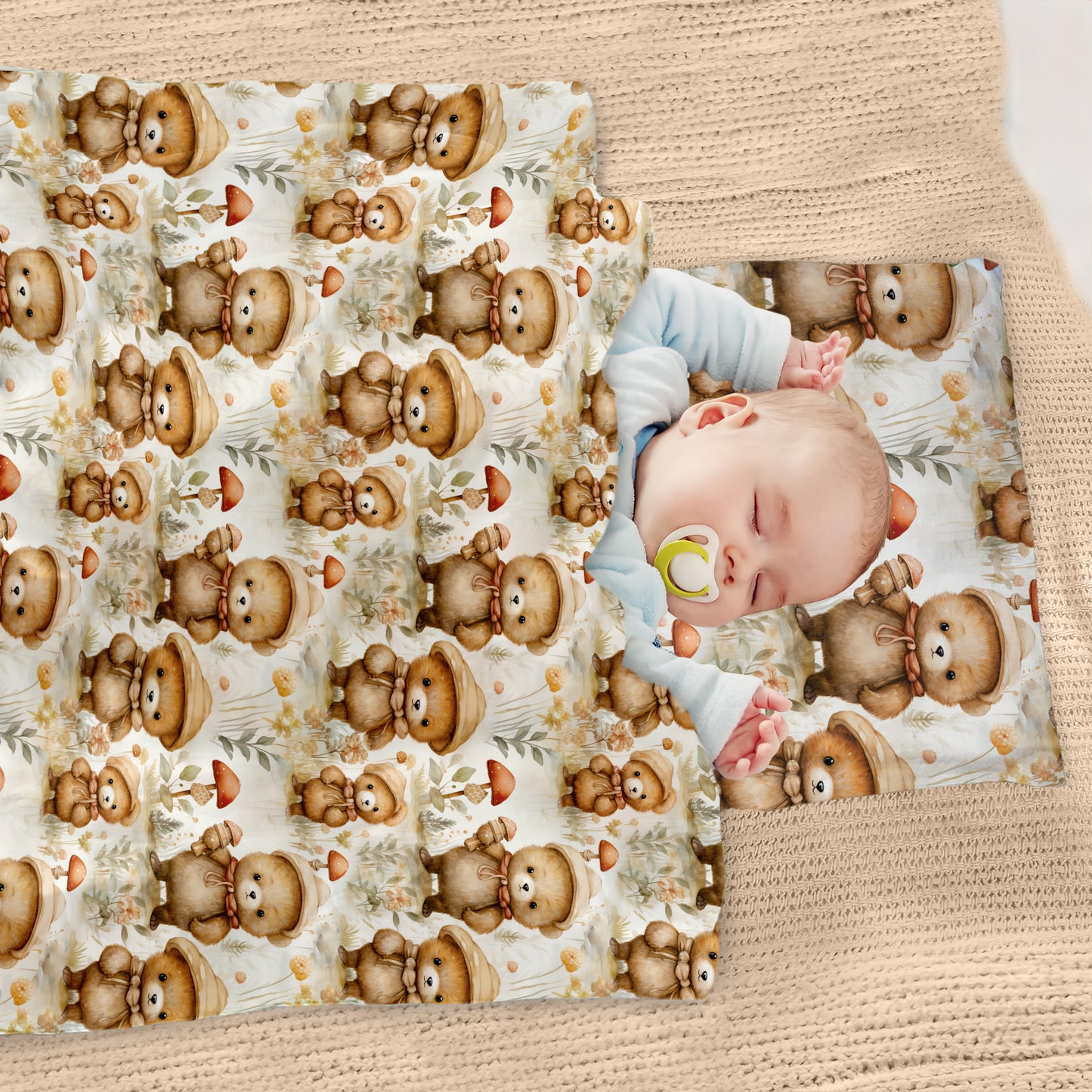 Picking Mushrooms Cot Set