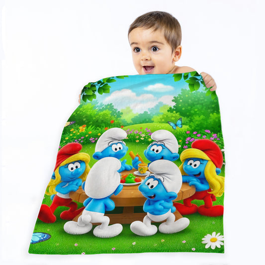 Picnic Toddler Fleece Blanket