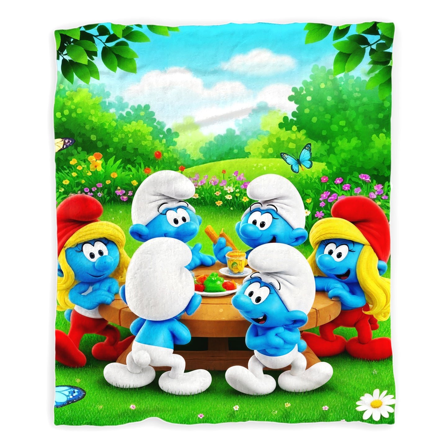 Picnic Toddler Fleece Blanket