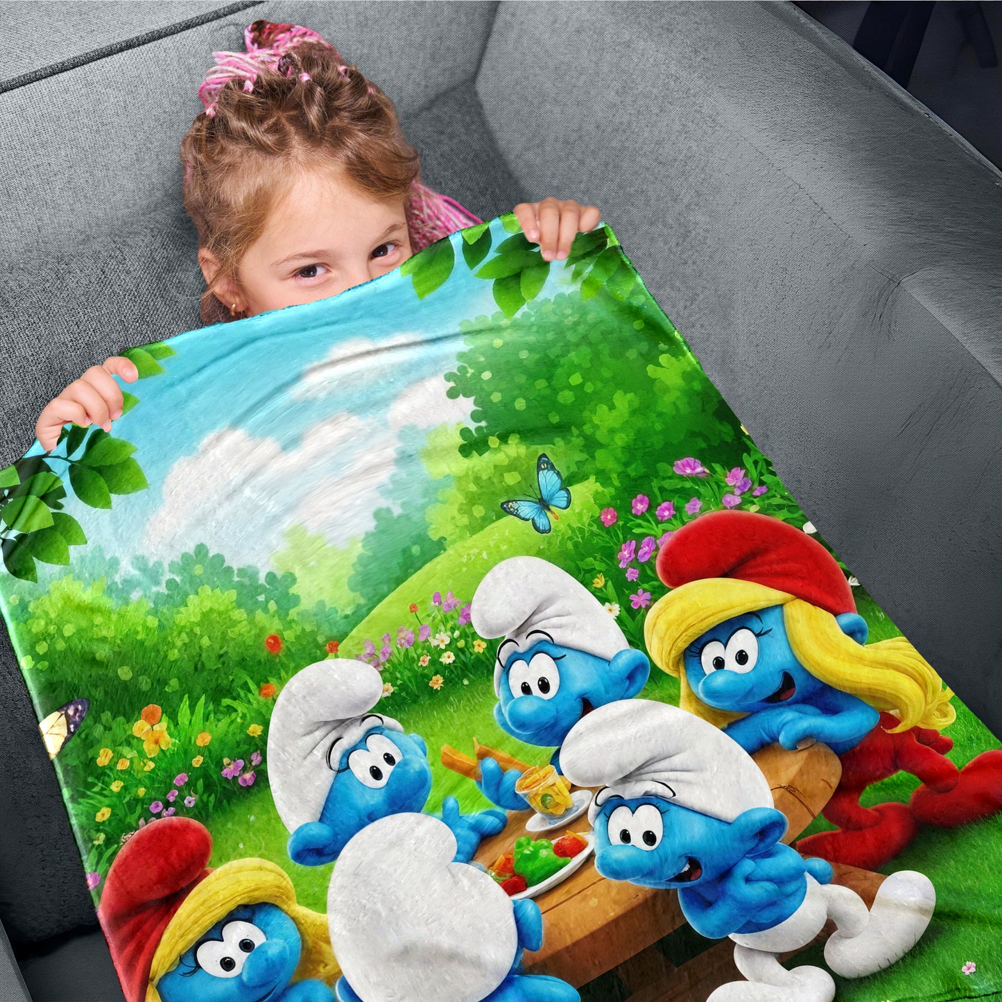 Picnic Toddler Fleece Blanket