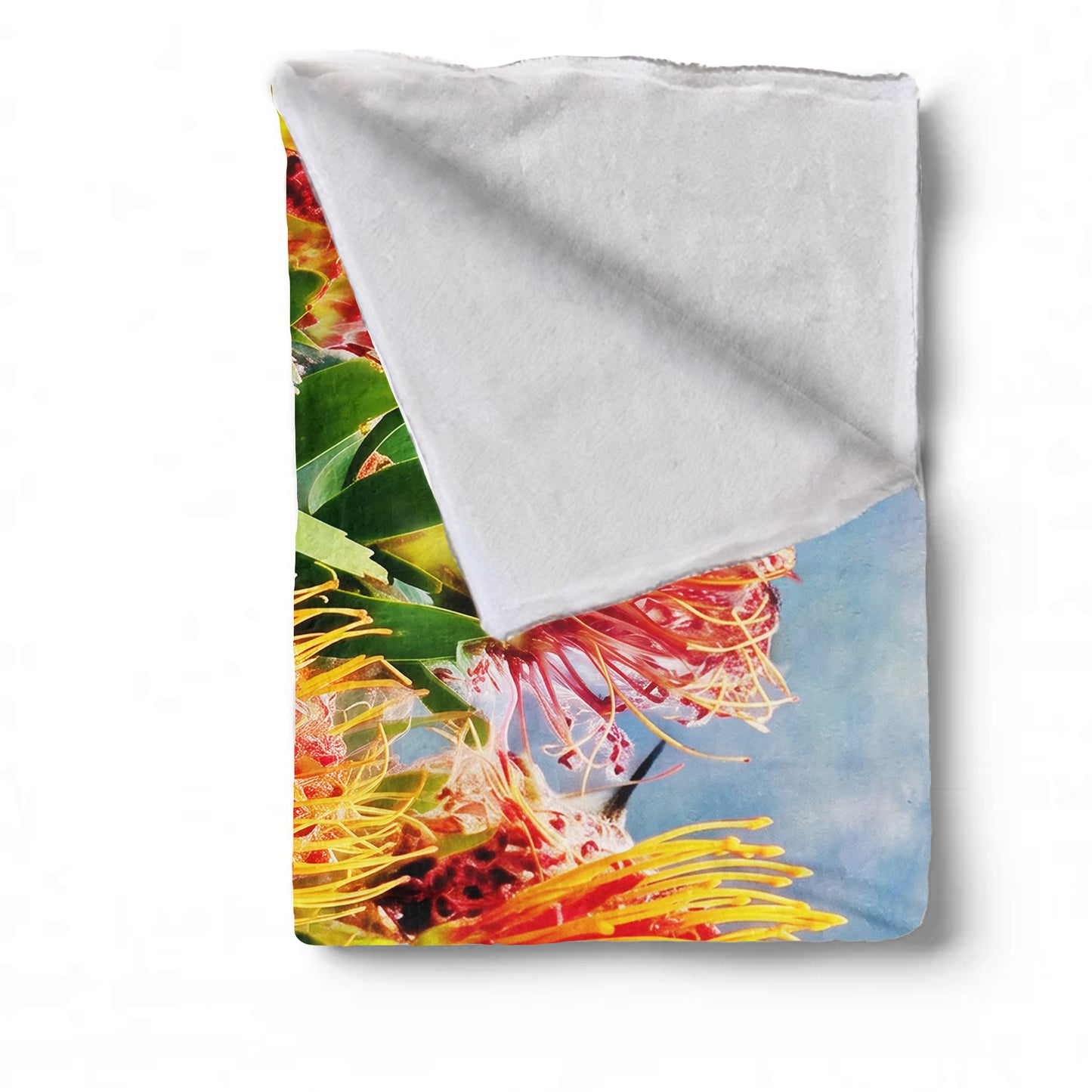 Pin Proteas Light Weight Fleece Blanket