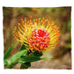 Pincushion Protea Light Weight Fleece Blanket by Annette Heymans