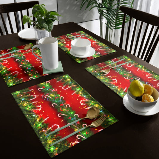 Pine Tree Christmas Placemats