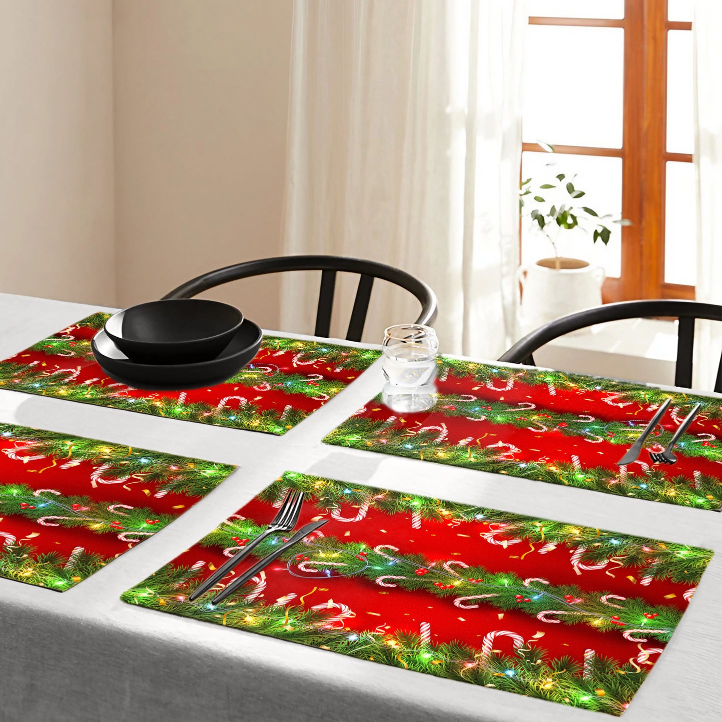 Pine Tree Christmas Placemats