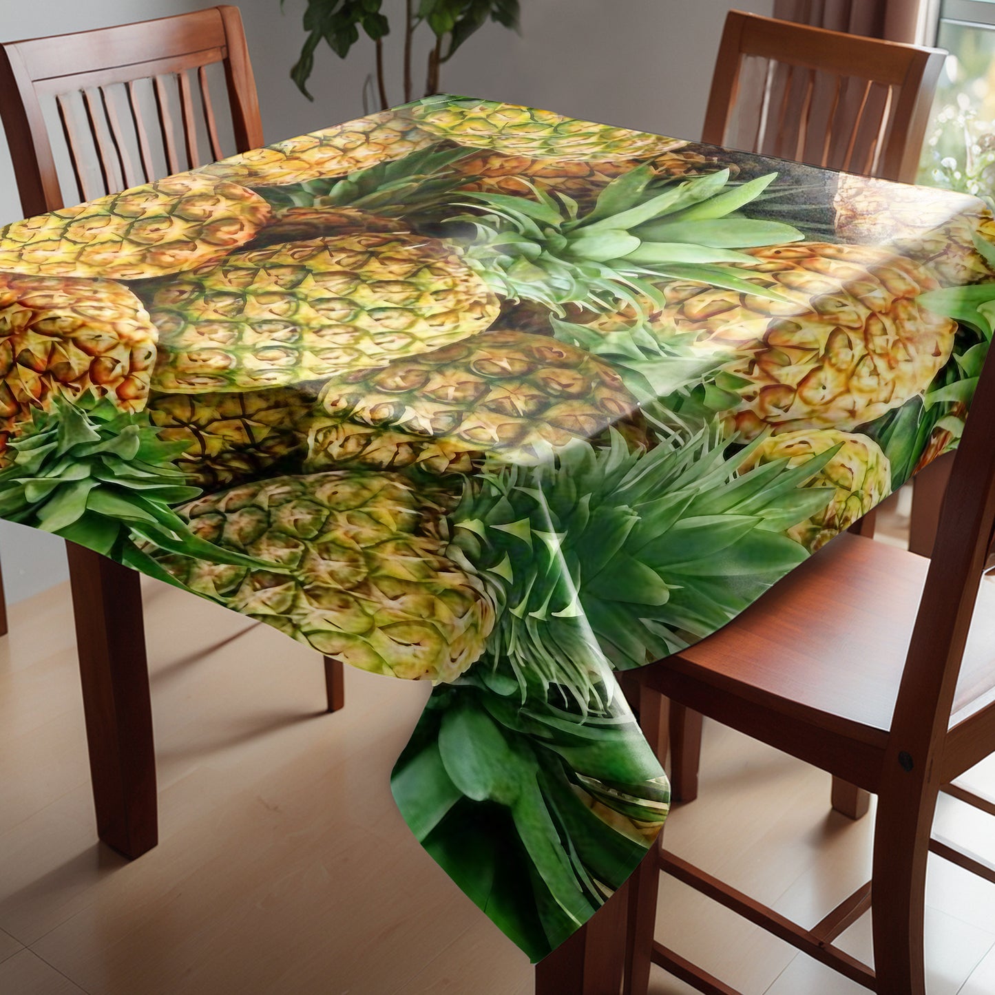 Pineapple Square Tablecloth