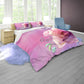 Pink And Blue Duvet Cover Set