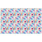 Pink And Blue Rectangle Tablecloth