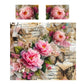 Pink Blush Ink Petal Duvet Cover Set