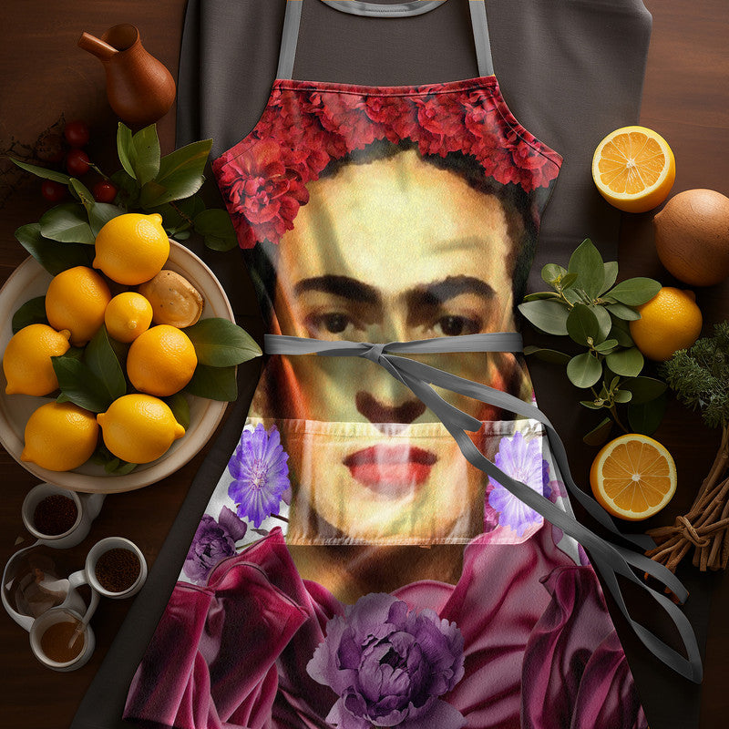 Pink Freda Medium Length Apron By Mark Van Vuuren