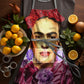 Pink Freda Medium Length Apron By Mark Van Vuuren
