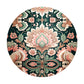 Pink Indian Pattern Round Tablecloth
