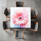 Pink Painted Gerbera Square Tablecloth