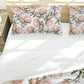 Pink Protea on Beige Duvet Cover Set by Mark van Vuuren