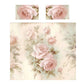 Pink Roses Fade Duvet Cover Set